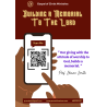 Building a Memorial to the Lord