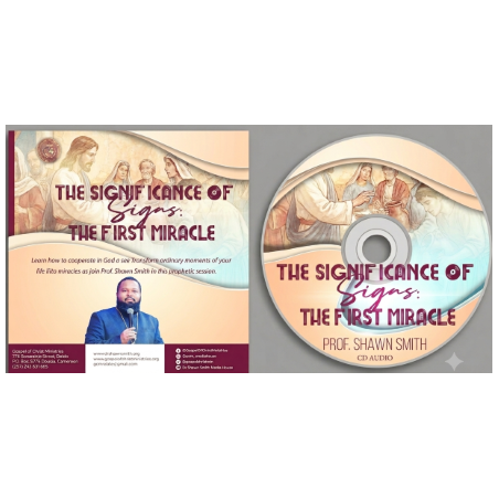 The significance of signs: The first miracle